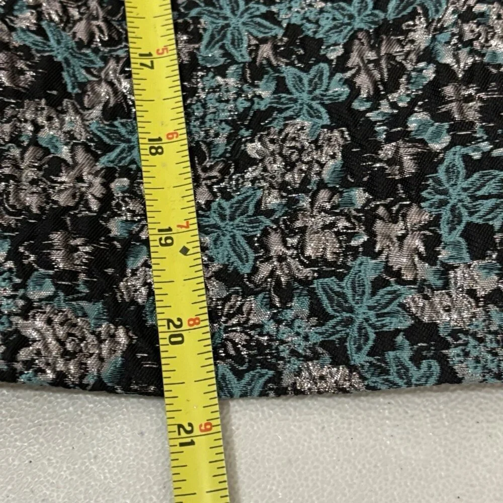 Club Monaco Brocade Puff Sleeve Blouse Women 12